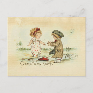Cartes Pour Fêtes Annuelles Illustration vintage de la Saint-Valentin pour enf