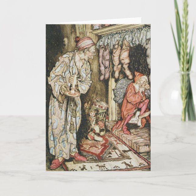 Cartes Pour Fêtes Annuelles Illustrations de Noël (Devant)