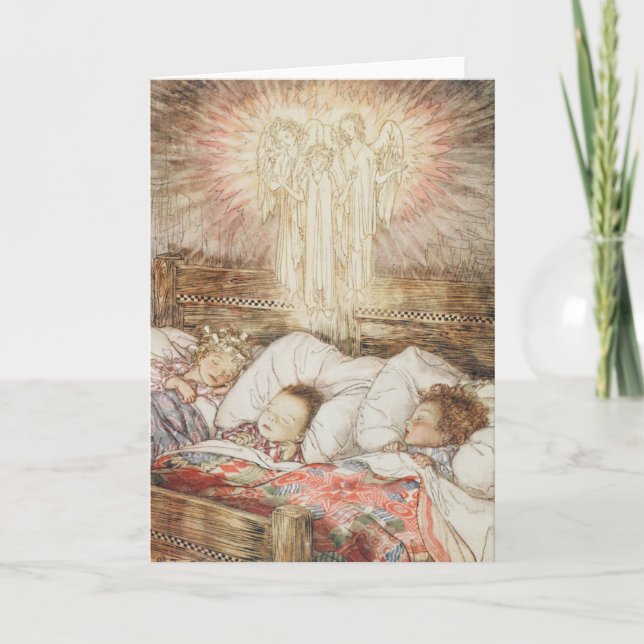 Cartes Pour Fêtes Annuelles Illustrations de Noël (Devant)