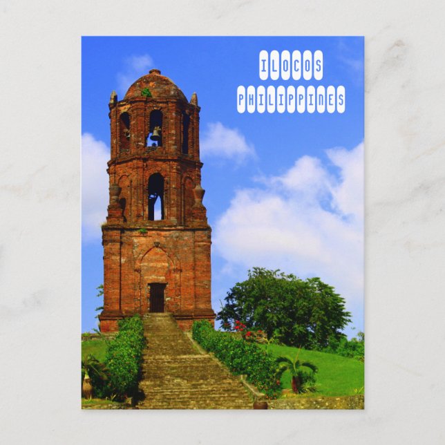 Cartes Pour Fêtes Annuelles Ilocos aux Philippines (Devant)