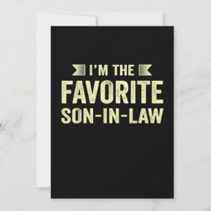 Cartes Pour Fêtes Annuelles Im Le Fils Favori En droit Amusant Fils Humour De 