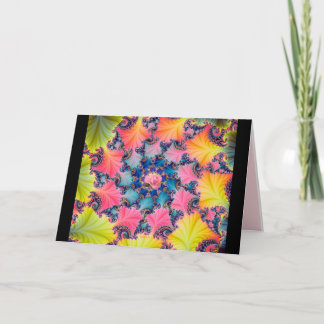 Cartes Pour Fêtes Annuelles Imaginaire de fractale (carte)