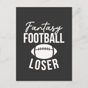 Cartes Pour Fêtes Annuelles Imaginaire Football Loser Football Imaginaire drôl