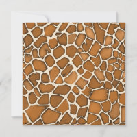 Impression à motif de fourrure de girafe