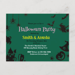 Cartes Pour Fêtes Annuelles Innovation Adulte Halloween Party Arrière - plan v