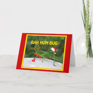 Cartes Pour Fêtes Annuelles Insecte de bourdonnement de Bah