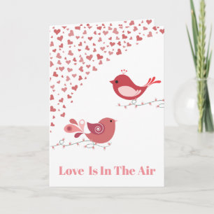 Cartes Pour Fêtes Annuelles Inséparables de Valentine