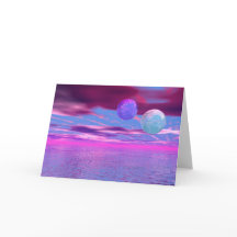 Inséparables - Passion Abstraite rose et violet