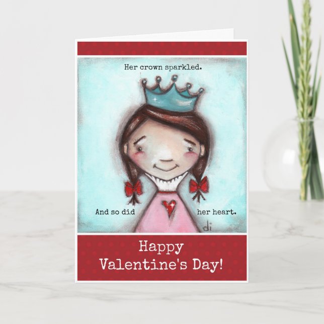 Cartes Pour Fêtes Annuelles Intérieur et extérieur - Valentine (Devant)