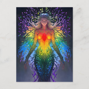 Cartes Pour Fêtes Annuelles « Iridesca » - Gardienne des Couleurs