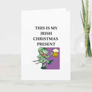 Cartes Pour Fêtes Annuelles irlandais