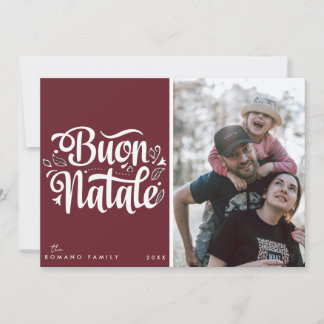 Cartes Pour Fêtes Annuelles Italian Christmas 