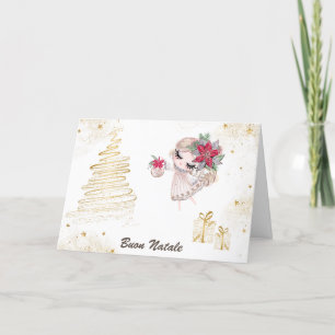Cartes Pour Fêtes Annuelles *~* Italien Buon Natale Joyeux Noël