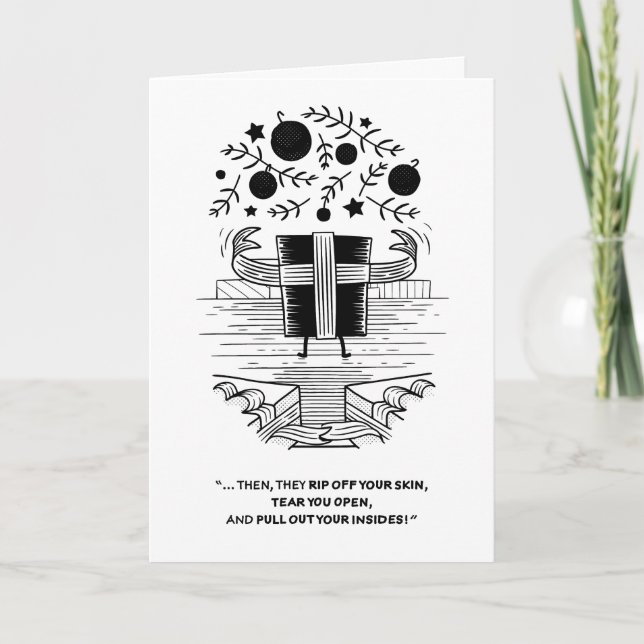 Cartes Pour Fêtes Annuelles Jack le Ripper (Devant)