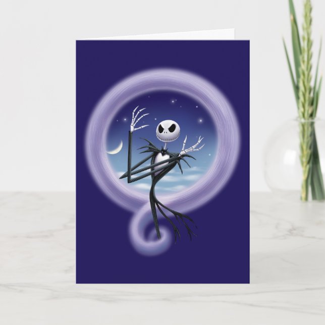 Cartes Pour Fêtes Annuelles Jack Skellington | Grin and Share It (Devant)