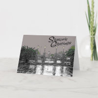 Jackson Square Salutations de la Saison Une