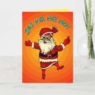 Cartes Pour Fêtes Annuelles Jai Ho, Ho, Ho !