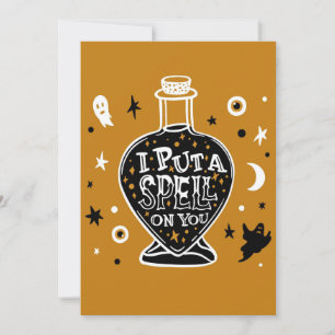 Cartes Pour Fêtes Annuelles J'ai jeté un sort sur toi