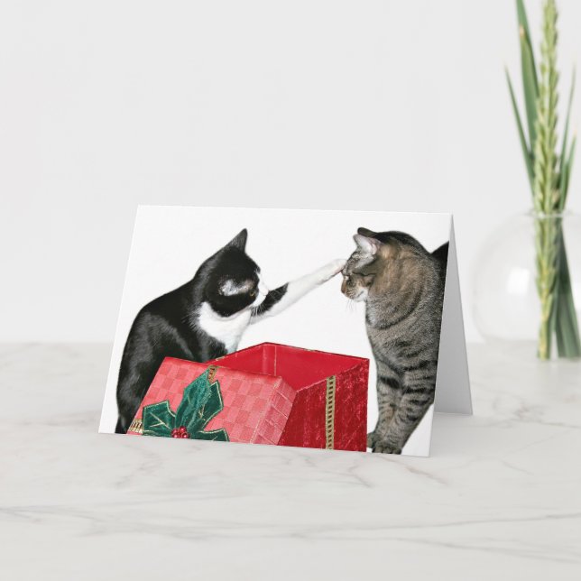 Cartes Pour Fêtes Annuelles jalousie de Noël (Devant)