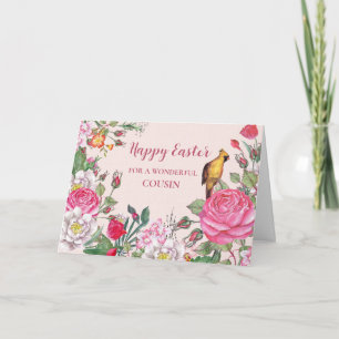 Cartes Pour Fêtes Annuelles Jardin de printemps Cousin Joyeux Pâques