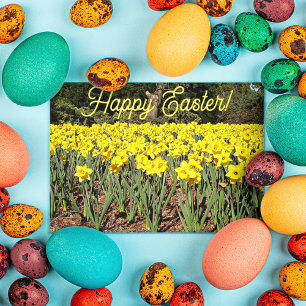 Cartes Pour Fêtes Annuelles Jardin jonqual Jardin floral Pâques