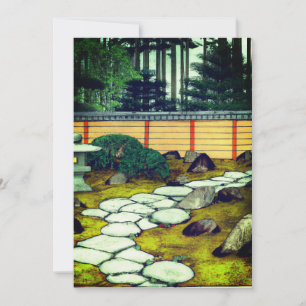 Cartes Pour Fêtes Annuelles Jardin Zen