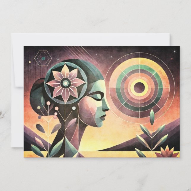 Cartes Pour Fêtes Annuelles Jasmine (Devant)