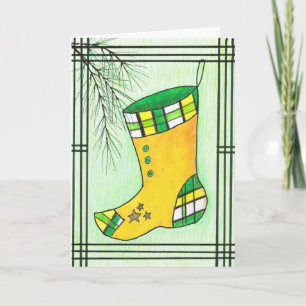 Cartes Pour Fêtes Annuelles Jaune Hanbok Noël Stocker