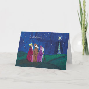 Cartes Pour Fêtes Annuelles Je crois