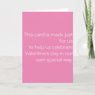Cartes Pour Fêtes Annuelles Je déteste la Saint-Valentin, mais je vous aime