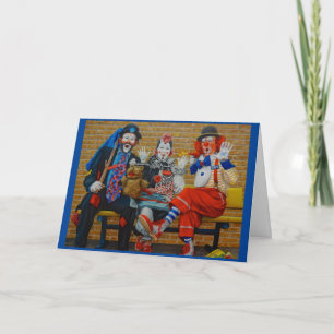 Cartes Pour Fêtes Annuelles Je ne clowne pas autour de la Saint-Valentin clown