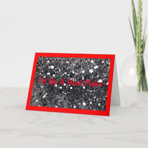 Cartes Pour Fêtes Annuelles Je serais un vrai Humour de Noël