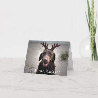 Cartes Pour Fêtes Annuelles Je suis prêt