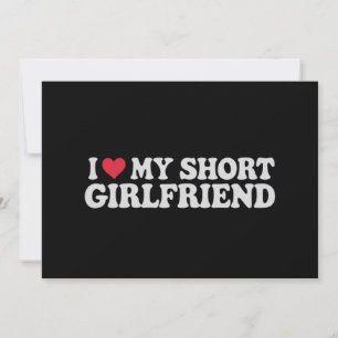 Cartes Pour Fêtes Annuelles Je T'aime Ma Petite Amie Fille Garçon Couple Saint