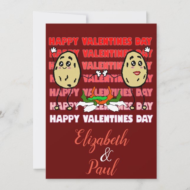 Cartes Pour Fêtes Annuelles Je t'aime plus que Pupusas Salvadoran Foodie (Devant)