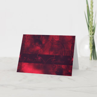 Cartes Pour Fêtes Annuelles Je t'aime - pour toujours