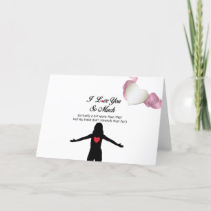 Cartes Pour Fêtes Annuelles Je T'Aime Tant