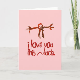 Cartes Pour Fêtes Annuelles Je T'Aime Tant