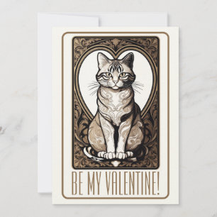Cartes Pour Fêtes Annuelles "Je te tolère" – Le Félin Honnete