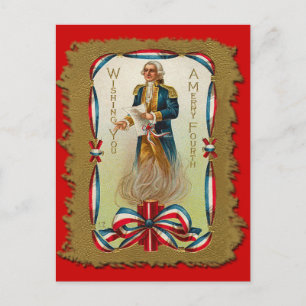 Cartes Pour Fêtes Annuelles Je vous souhaite un joyeux 4 juillet
