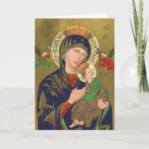 Cartes Pour Fêtes Annuelles Jésus, Marie et Anges Noël Vintage