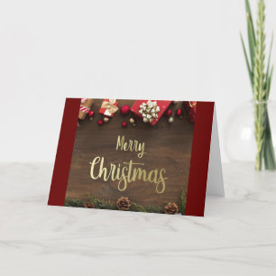 CARTES POUR FÊTES ANNUELLES *JETEZ NOËL ET LA MEILLEURE NOUVELLE ANNÉE JAMAIS*