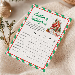 Cartes Pour Fêtes Annuelles Jeu de Catégories de Fête de Noël