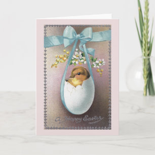Cartes Pour Fêtes Annuelles Jeu de poule en danger Pâques Vintages