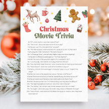 Jeu de quiz de film de Noël