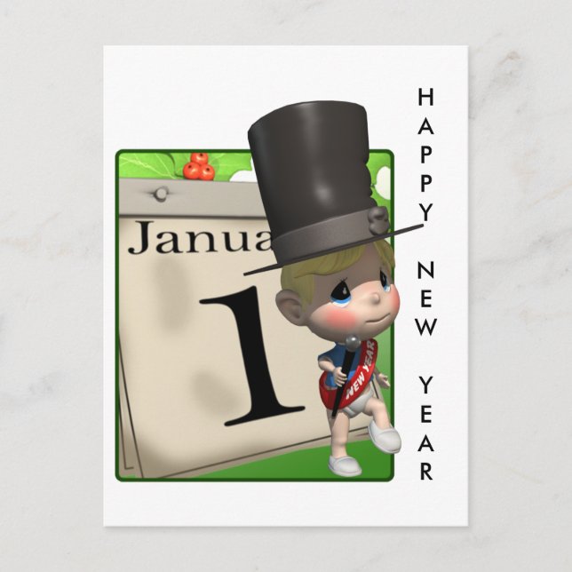 CARTES POUR FÊTES ANNUELLES JEUX NOUVEL AN ! (Devant)