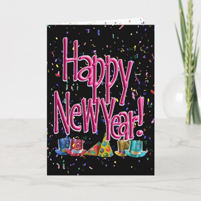 CARTES POUR FÊTES ANNUELLES JEUX NOUVEL AN ! CHOIX (Devant)