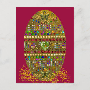 Cartes Pour Fêtes Annuelles Jeweled Easter Egg