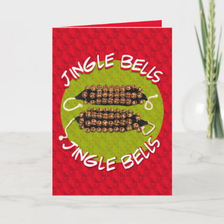 Cartes Pour Fêtes Annuelles Jingle Bells !