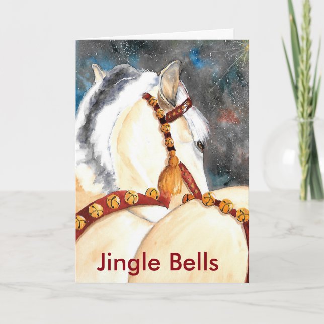 Cartes Pour Fêtes Annuelles Jingle Bells (Devant)